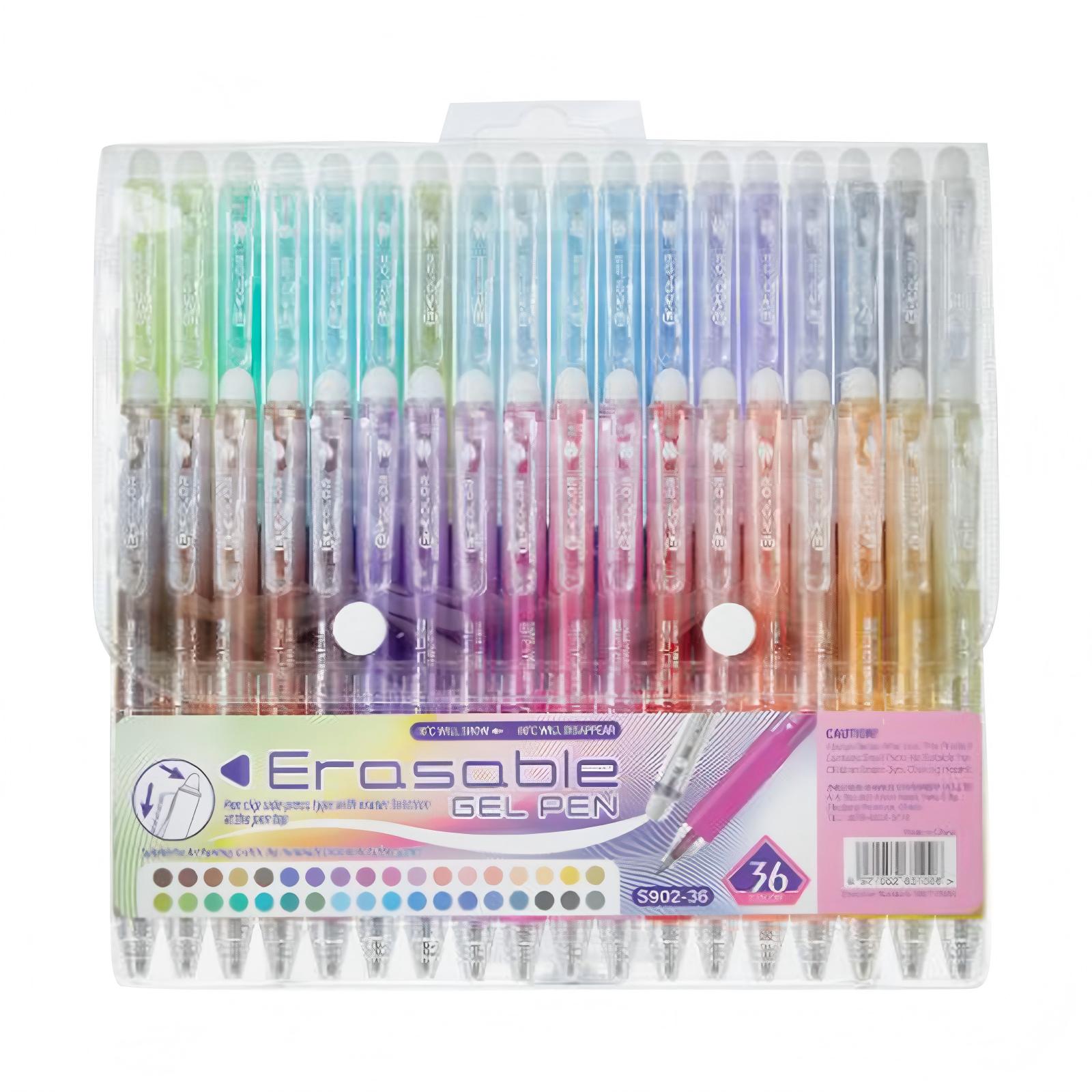 

Retractable Erasable Gel Pens Clicker,Fine Point 0.7mm Smooth Writing Pens,Cute Pens For Writing Journaling Taking Notes School Home. (32ml) One Size чёрный