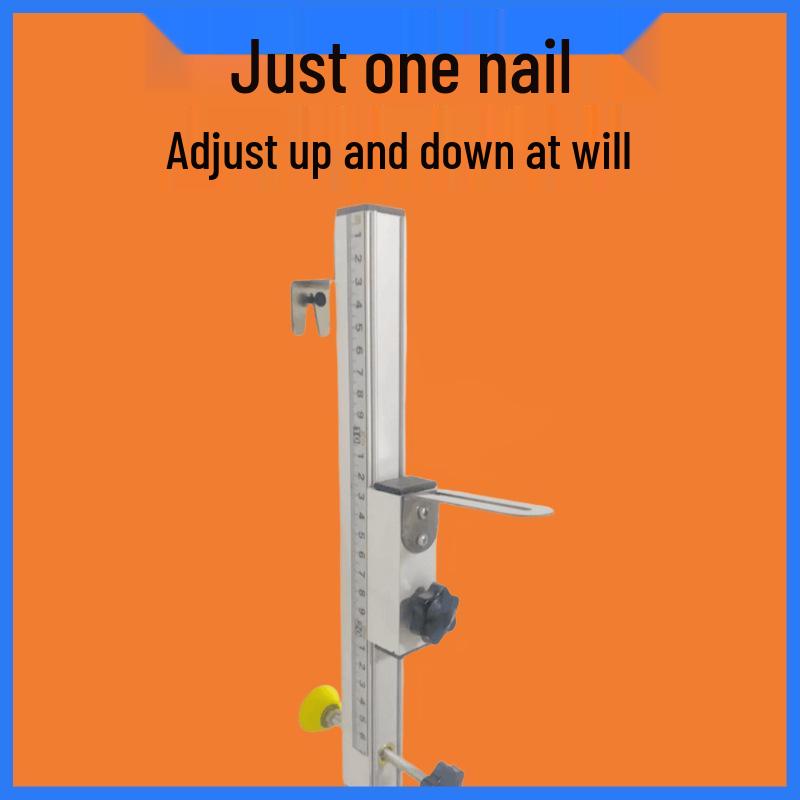 Level Wall Mount Bracket with Adjustable Aluminum Alloy Reinforced Set Screw for Positioning and Braking