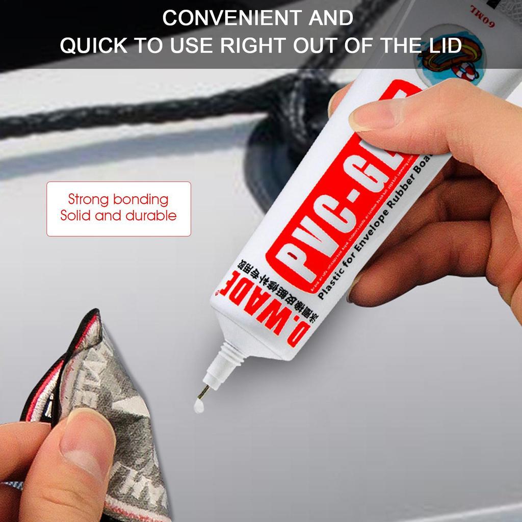 Adhesive Inflatable Boat Repair Glue 60ml PVC Boat Repair Glue Waterproof PVC Inflatable Glue Toys Repair