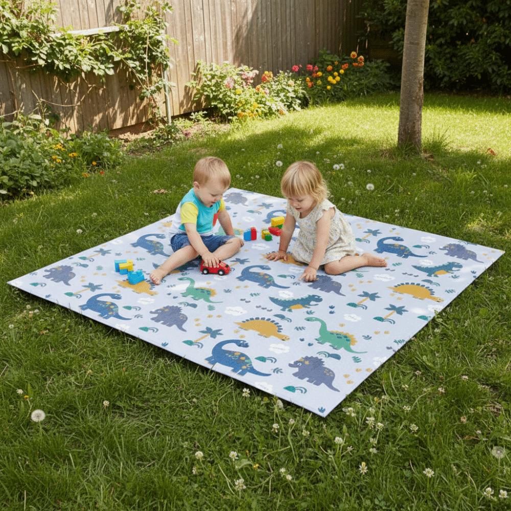 Portable Non-Slip Mat Large Size Children's Play Mat Waterproof Floor Mat Baby Feeding Time