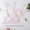 Comfortable Breathable Shockproof Sports Bra for Adolescent Girls
