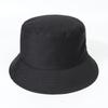 Unisex Reversible Climbing PU Leather Bucket Hat Fisherman Hat Fishing Hat Sun Hat