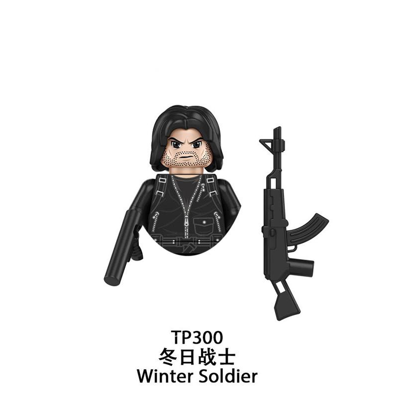 Thunderbolts Black Widow Building Blocks Daredevil  Bricks Taskmaster For Toys Gifts Children Mini Action Figures Party GIFTS