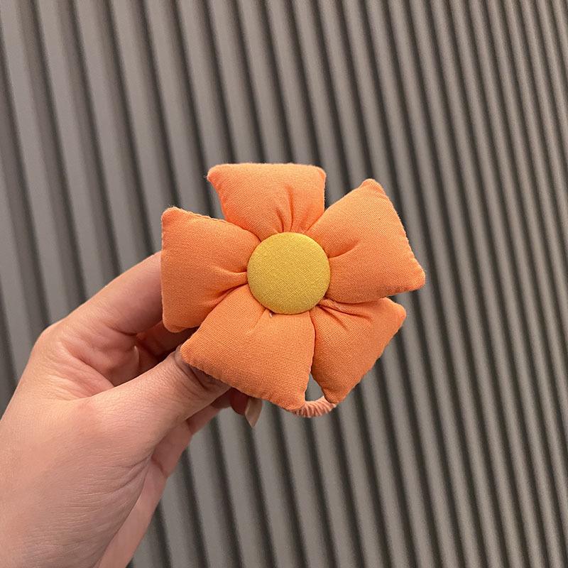 Niedliche Kinder-Haargummis mit Blumen - Hochelastische Bänder für Mädchen & Babys