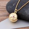 Nidin Fashion Charm Our Lady of Guadalupe Pendant Copper Zircon Virgin Mary Ball Choker For Women Best Wedding Party Jewelry