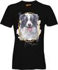 Unisex T Shirt Border Collie Signature Dogs Men Dog Dog Motif Funny T Shirts for Men