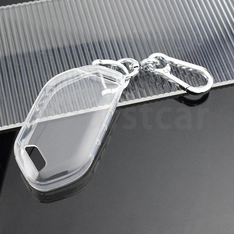 Transparent TPU Shell Fob Holder for Kia Sorento Morning Ev9 for Kia Picanto Ev9 2024 Car Key Case Cover Potector Accessories