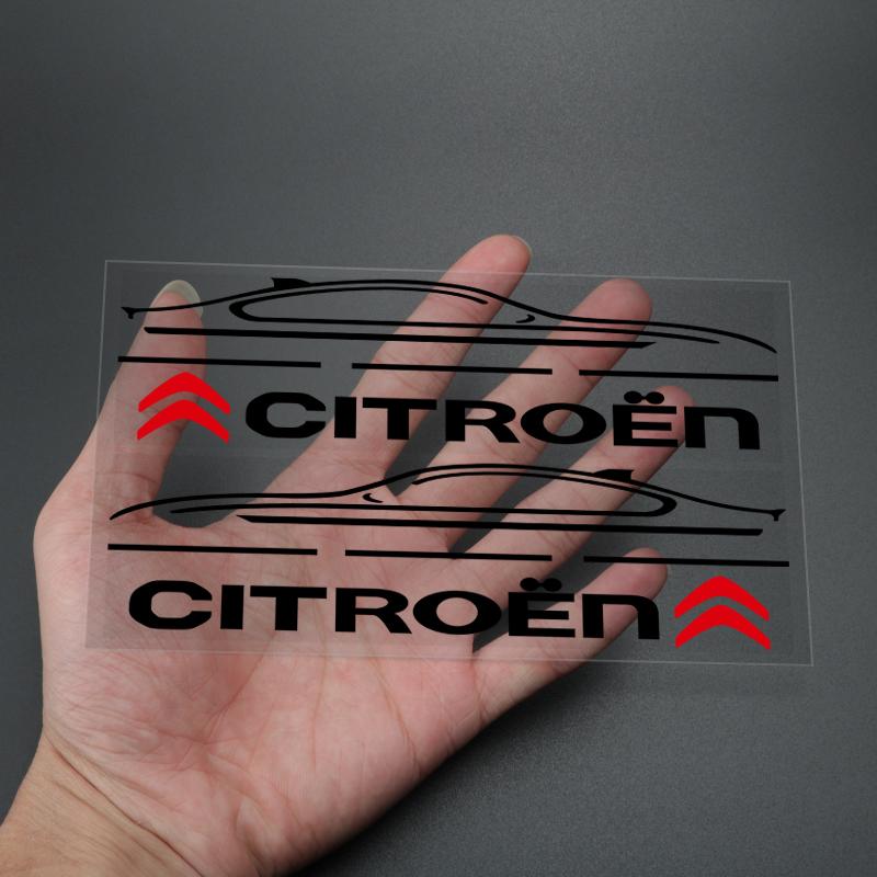 2 Stück Auto Rückspiegel Seitenaufkleber Fahrzeugkarosserie Für Citroen C1 DS3 C2 C3 Vts C4 Saxo C4L C5 C6 C8 Xsara C3-XR Picasso