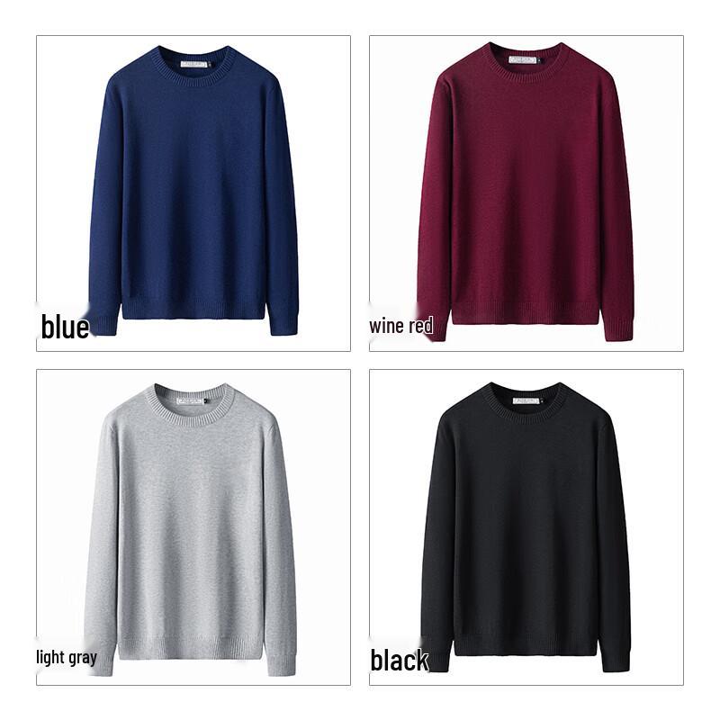 Baleno Herren S&K 100% Baumwolle Rundhals Pullover