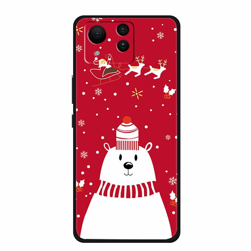 Christmas Phone Case For Asus Zenfone 11 Ultra 5G Case Soft Silicone For Asus Zenfone11 Ultra TPU Shockproof Cover Bumpers Funda