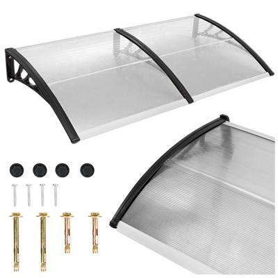 Canopy Over the Entrance Door, Polycarbonate Roof for Balcony, Window 200x100 GoGarden