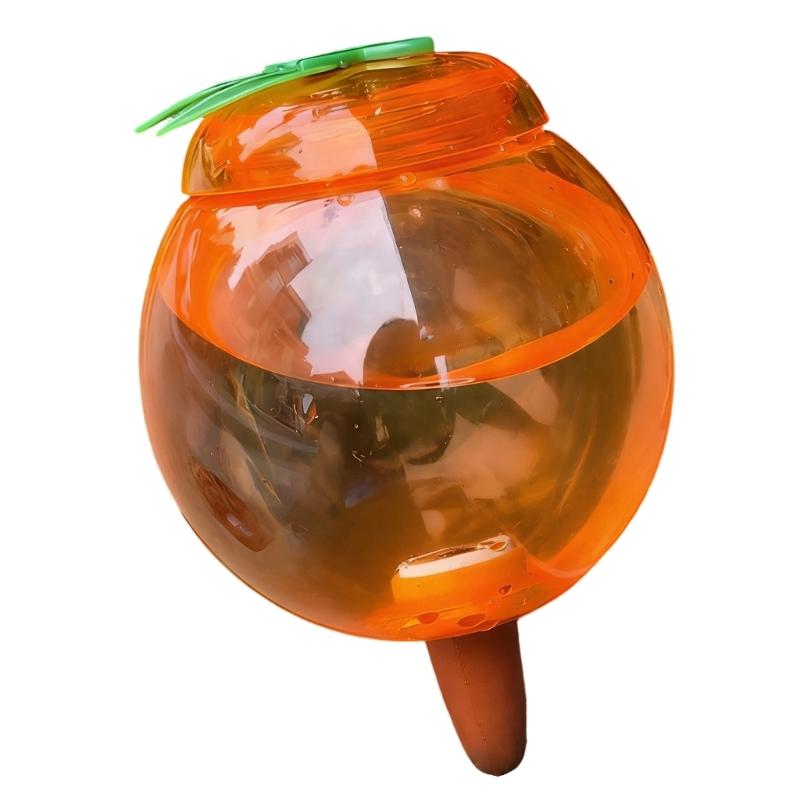 

Cute Persimmon Design Automatic Drip Irrigation Watering Device 620ml Capacity Suitable For Home Garden And Office Plant 1