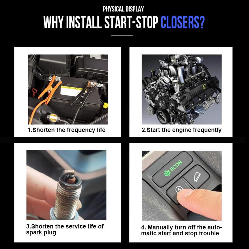 Start Stop Button For Toyota Sienta 2015- Car Automatic Stop Engine System Off Switch Car Control Eliminator Closer Sensor
