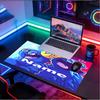 Custom Name Personalized Game Rainbow Friends Pattern Mousepad, Laptop PC Desk Mat, Decorative Desk Mat for Home Keyboard Pad Gift