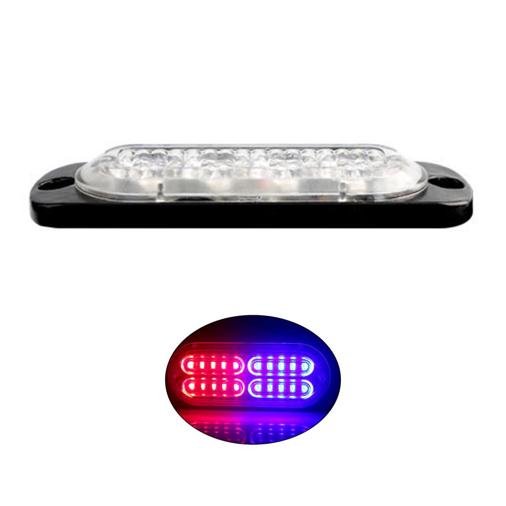 20LED Car Warning Light Grill Breakdown Light Car Truck Trailer Beacon Lamp LED Amber Side Light For 12V - 24V Car