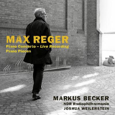 CD MAX REGER, MARKUS BECKER, RADIO-PHI - Piano Concerto, Live Recording; Pia 8553306 Avi-Music 2019 Germany Classical Used