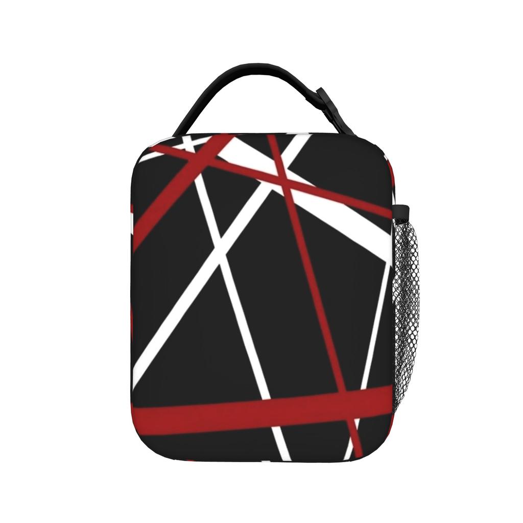 Black Soul Van Halen Lunch Bag Fun Lunch Box Office Portable Thermal Lunch Bags For Men Waterproof Print Cooler Bag
