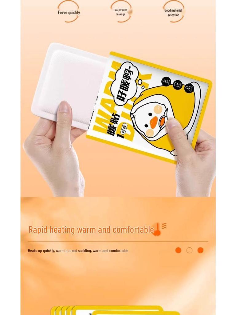 Haishi Hainuo Self-Heating Duck Warm Patch for Lasting Winter Warmth
