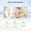 Teddy Bear Theme Beach Towel Personalized Custom Name & Text Soft Quick Dry Beach Towel for Swimming Travel