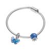 Octopus Butterfly Decoration 925 Silver Glass Cubic Zirconia Bracelet Women Bracelet ZT3066