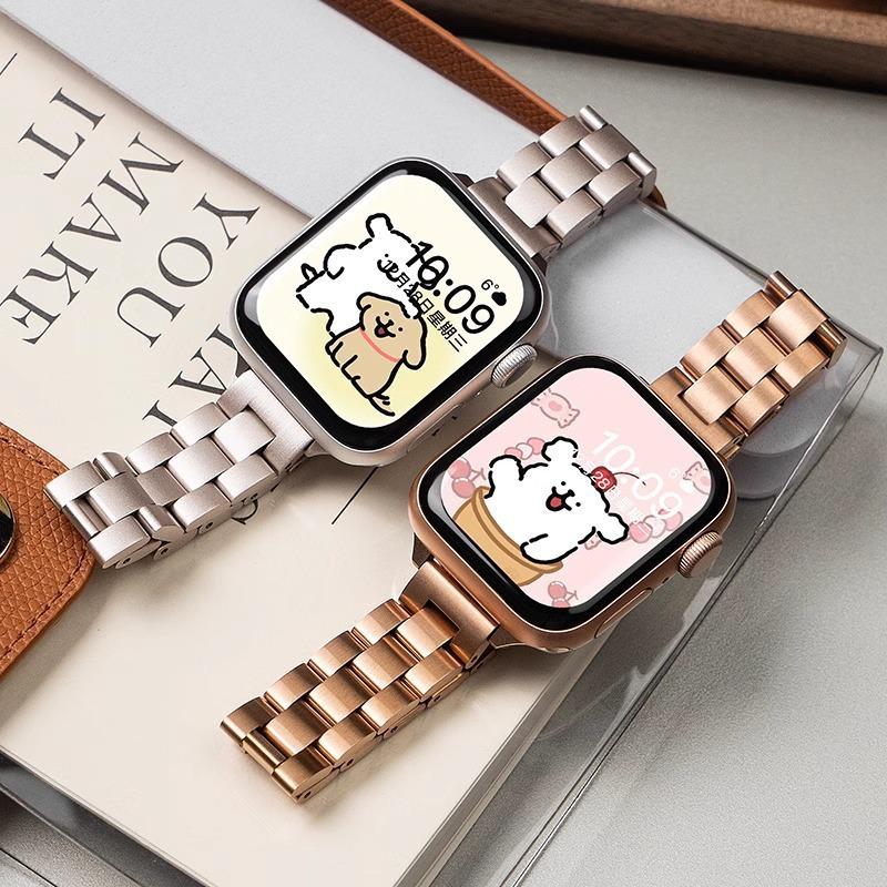Stainless Steel Slim Waist Strap for Apple iWatch S10/S11