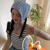 Schönes Häkel Dreieckiges Haarband Schal Gestrickter Schal Halstuch Krawatte Zurück Binden Kopftuch Modeaccessoire für Campi