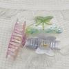 Fantasy Color Starfish Hair Clip Acetate Material Non Slip Hair Clip Beach Hair Clip  Summer Season