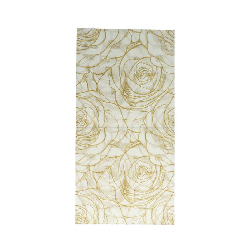20Pcs Golden Rose Flower Paper Napkins Serviette Tissue Party Supply Home Decor