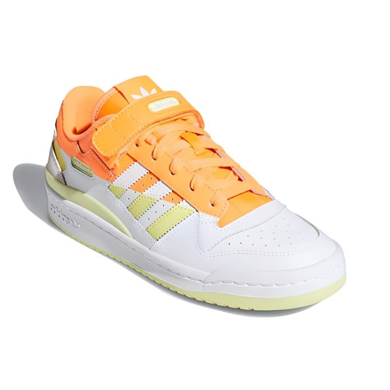 (WMNS) adidas originals Forum Low Premium 'White Orange' Women's FY8020