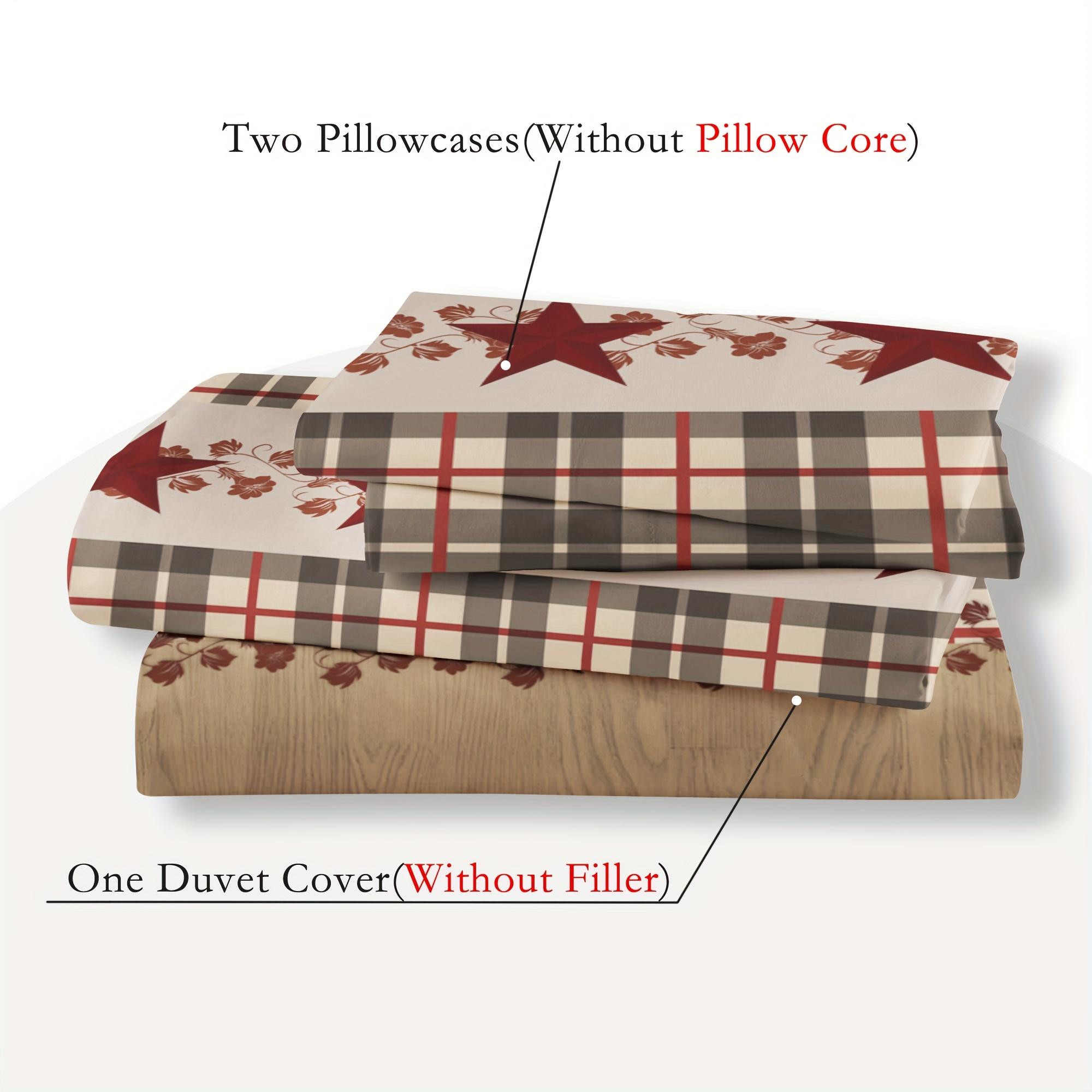 Комплект из 3 пододеяльников с цветочным рисунком — фото 4