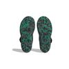 Adidas Altaventure 2.0 Simple Comfortable Non-Slip Durable Sandals Kids Sandals Black Green FZ6510