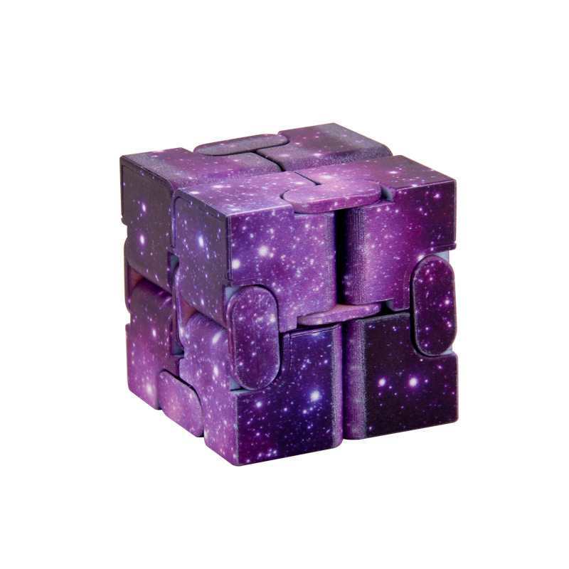 Sternenhimmel Unendlichkeit Angstwürfel Stressabbau ADHS Sensorische Fidget Spielzeuge Erwachsene Jugendliche Jungen Mädchen Antistress Würfel Unendlichkeit