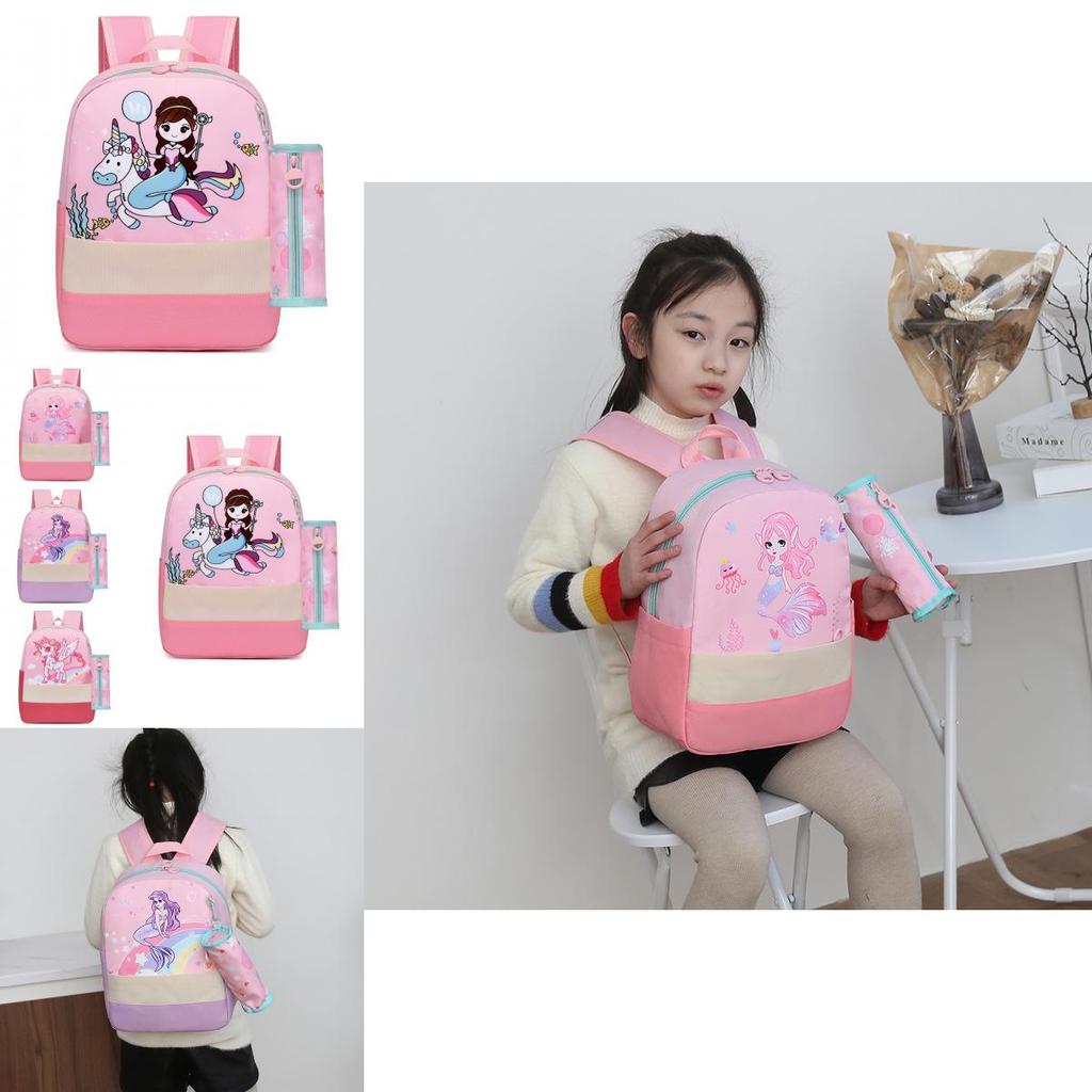 Fun And Cute Breathable Durable Canvas School Backpack For Boys And Girls