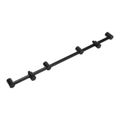 Angelrutenständer Pod Halter Aluminiumlegierung Angelrutenständer Querstange Halterung 4 Köpfe 45cm