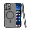 Applicable To Apple 11promax Skin Matte Magnetic Mobile Phone Case Iphone11 Transparent Two-in-one 11 Protective Case