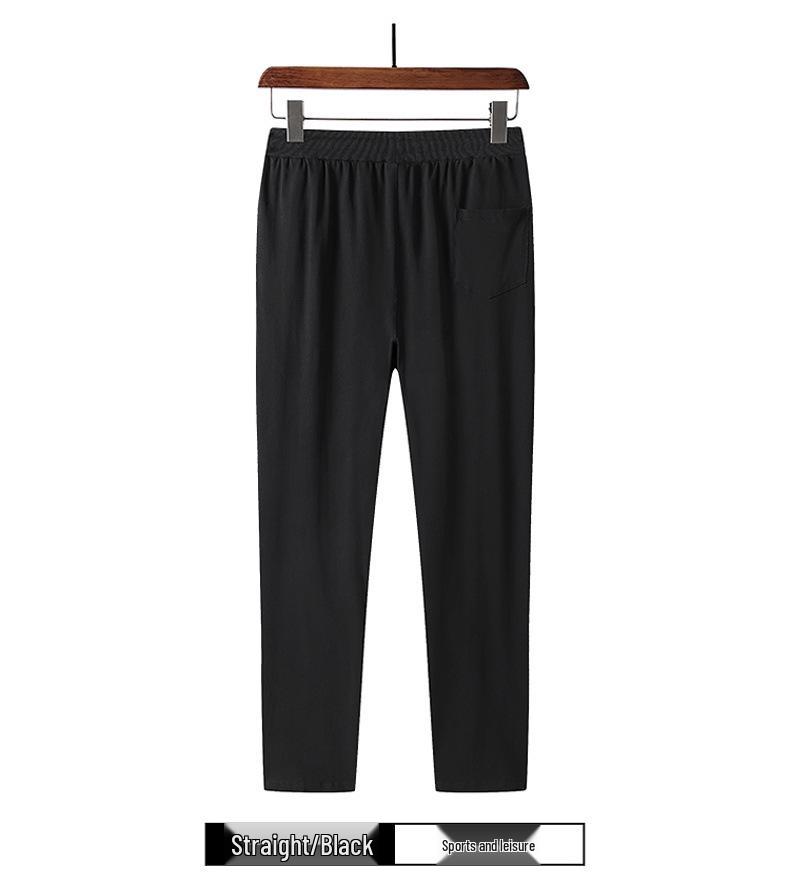 Men's Cotton Loose Fit Joggers with Cuffs - New Spring & Autumn Casual Sweatpants