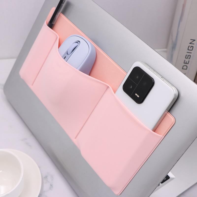 Self-Adhesive Mouse Bag Notebook Computer Data Cable Hard Disk Storage Bag Leica Cloth Storage Pouch