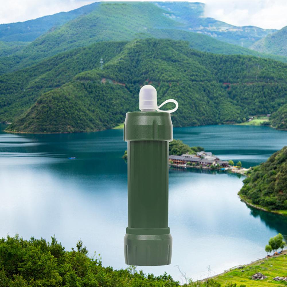 Outdoor Water Purifier Portable Travel Camping Hiking Emergency Life Survival Wild Drink Water Filter