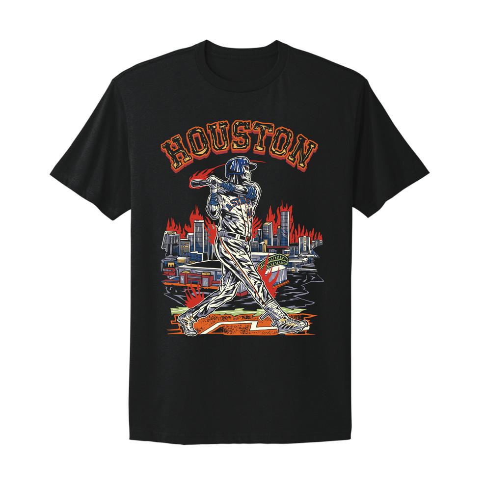 Houston Astros Yordan Vintage Style Skeleton T-Shirt Unisex T-Shirt XXXXL