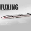 Lega Treno ad Alta Velocità Modello Diecast Metallo Giocattolo Rotaia Elettrico Treno ad Alta Velocità Veicoli Metropolitana Modello Auto Suono e Luci Regalo per Bambini