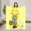 Sarahs Kays Feeding Chickens Blanket Cover  Fuzzy Throw Blanket Summer Air Conditioning Decoration Lightweight Bedspreads,