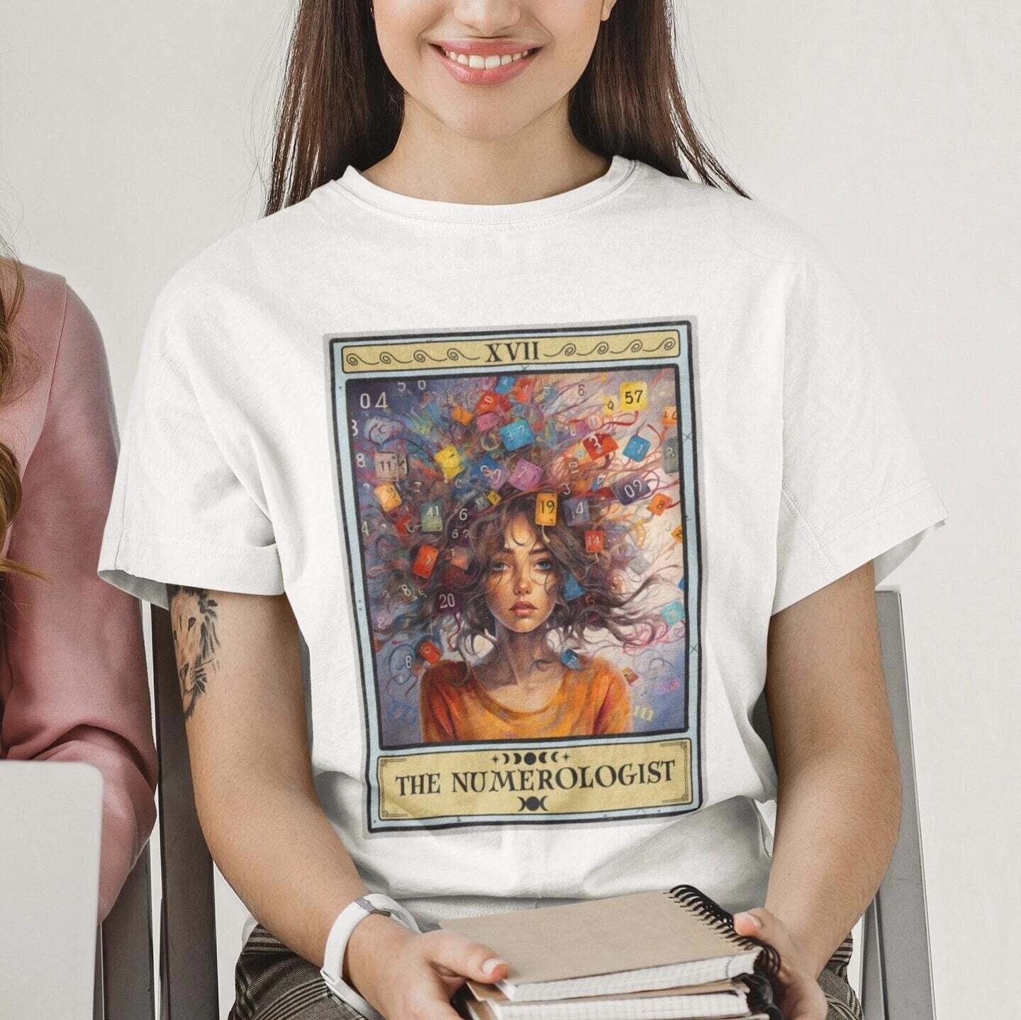 Футболка с картой Таро Нумеролога Нумерология 2XL