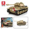 Non-Toxic 969Pcs Pudel Tank Building Blocks 1:23 Scale 360 Turret Military World Of Tanks Series Model Bricks Kids Toys Holiday Gifts