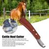 Hoof Trimmer Shears Ergonomic Stainless Steel Hoof Trimmer Shears Wear Resistant 19.5cm Sturdy Arc Shaped for Livestock