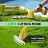 21V Electric Pruners, 2-in-1 Cordless Shrub
