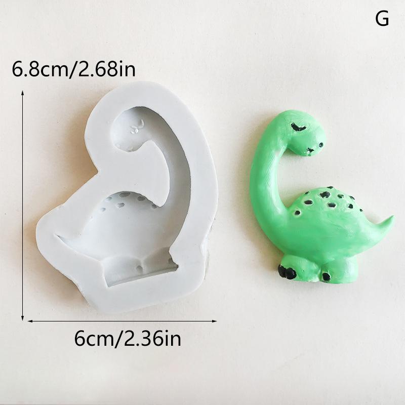 Jungle Safari Animal Silicone Fondant Mold Bear Lion Giraffe Rabbit Panda Cake Decorating Mould For Birhtday Party Baby Shower