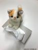 Sanei Boeki Graceful Reproduction Kitten Miiya Mike Standing Plush 15cm Made in Japan Toy, Tall,