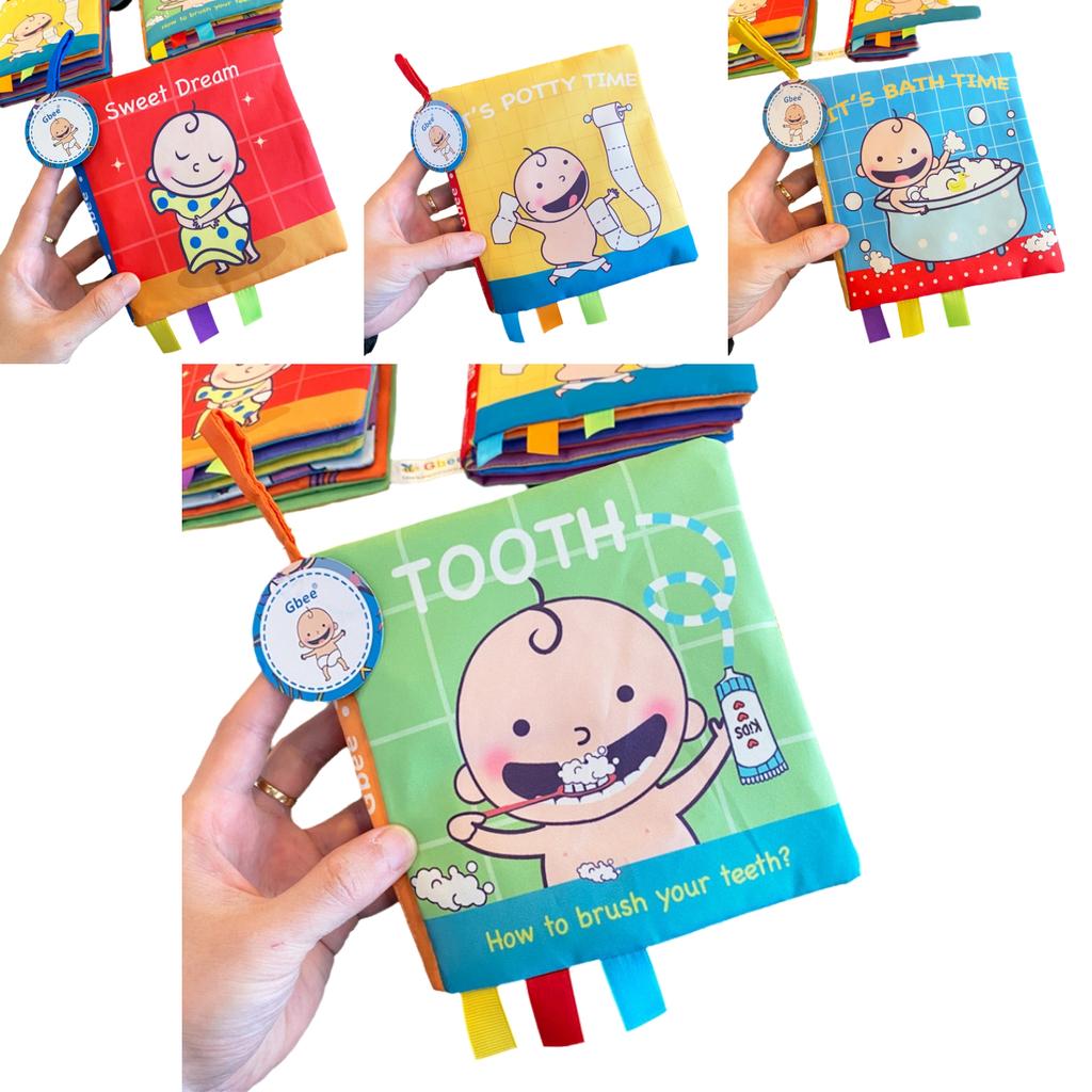 Books Soft Cloth Infant Toys Cognitive Early Educational Supplies Development