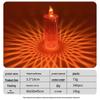 520 Valentine's Day LED Candle: Romantic Festival Simulation Lamp & Creative Desktop Ornament