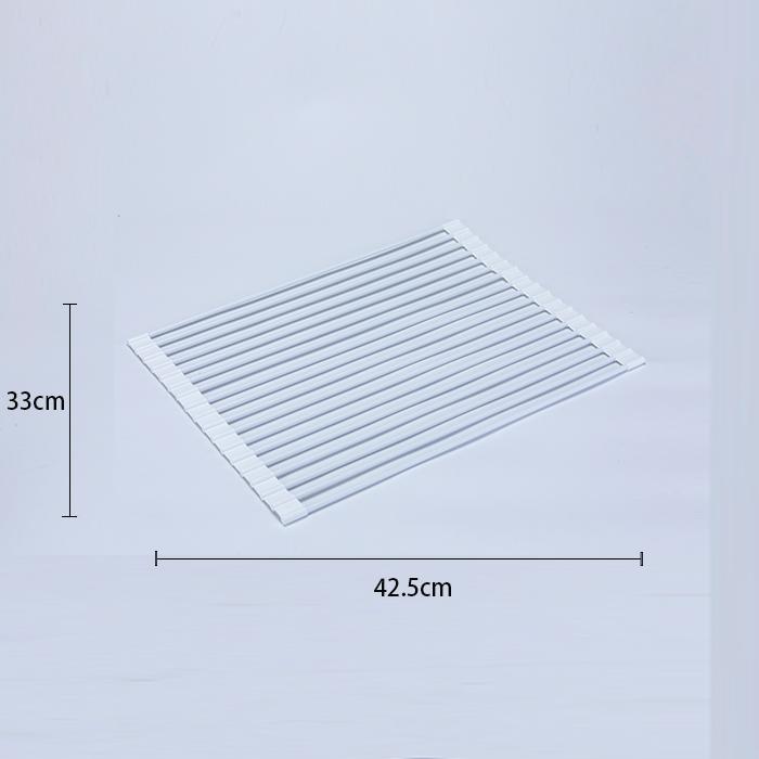 Silicone Drain Rack Sink Bracket Drain Rack Kitchen Drain Pad Water Filter Thermal Insulation Multi Power Roller Blind Folding